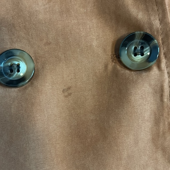 SHEIN Tan Trench Coat with Notched Lapel size L - Picture 7 of 7